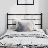  Metalno zamjensko uzglavlje crno 100 cm | shoptok.hr