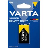 Varta Superlife 2022 6F22 9 V cink-karbon baterija Slike