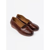 Shelvt Classic brown slip-on shoes | shoptok.hr