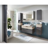 Pelipal Siva/v naravni barvi stenska kopalniška omarica v borovem dekorju 70x30 cm Quickset 394 – | Shoptok.si