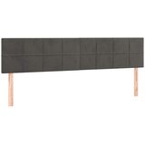  box spring s madracem tamnosivi 120 x 190 cm baršun | shoptok.hr
