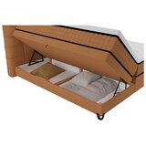 Premium Living Postelja Boxspring Carmen C, Opečnato Rjava, 160x200 | Shoptok.si