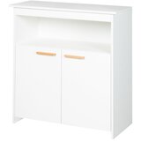 Roba Bijela dječja komoda s promjenjivim stolom 88x98x75 cm Anton – | shoptok.hr