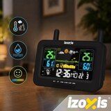 Izoxis 27746 bežična meteorološka stanica sa senzorom i zaslonom u boji | shoptok.hr