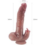 Zenn Vibrator Rabbit Super Soft Realistic 21 Cm | Shoptok.si