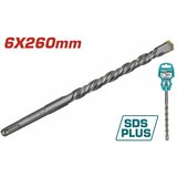 Total SDS plus burgija 6 X 260mm,krstasti vrh TAC310604C Cene