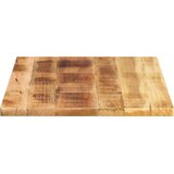Stolna ploča 70x60x2,5 cm pravokutna masivno grubo drvo manga | shoptok.hr