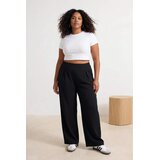Trendyol Ženske pantalone TBBSS26AR00019, Crne Cene