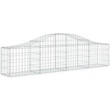  Lučne gabionske košare 7 kom 200x30x40/60 cm pocinčano željezo | shoptok.hr