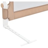  Sigurnosna ogradica za dječji krevet bež 102 x 42 cm poliester | shoptok.hr