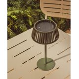 Kave Home LED namizna/prenosljiva zunanja svetilka s solarnim panelom (višina 30 cm) Aldet – | Shoptok.si