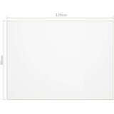  Zaščita za mizo prozorna 120x90 cm 1,6 mm PVC, (20818015) | Shoptok.si