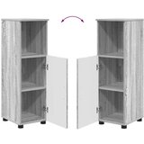 vidaXL Kopalniška omarica Siva sonoma 30 x 35 x 95 cm Konstruiran les | Shoptok.si