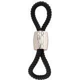 Rebel Heavy Rope Cock Strap with 2 Loops Black | Shoptok.si