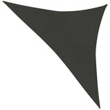  Senčno jadro 160 g/m² antracitno 3,5x3,5x4,9 m HDPE, (20729303) | Shoptok.si
