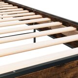 vidaXL Okvir krevet boja hrasta 90 x 190 cm konstruirano drvo i metal | shoptok.hr