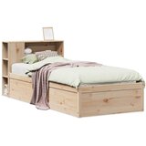 Maison Chic Postelja za odrasle - Posteljni Okvir brez vzmetnice 90x190 cm trdna borovina, (22082327) Cene
