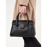 Shelvt Black shoulder bag with strap | shoptok.hr