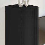 TV zidni ormar Zidne Crna 30 x 31 x 60 cm Konstruirano drvo | shoptok.hr