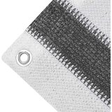  Balkonska Zaštita HDPE 90x400 cm Antracit i Bijela Boja | shoptok.hr