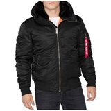 Alpha Jakne MA-1 HOODED Črna Cene