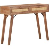  Konzolni stol 100 x 35 x 76 cm od masivnog drva manga | Eponuda.com