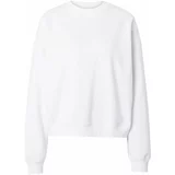 WEEKDAY Sweater majica 'Essence Standard' bijela