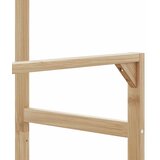  Stalak za odjeću s policama i kotačima 90x35x155 cm bambus | Eponuda.com