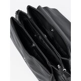 Shelvt Black tote bag with handle and strap | shoptok.hr