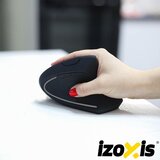 Izoxis bežični ergonomski vertikalni miš 2,4 GHz | shoptok.hr