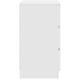  Noćni ormarići s 3 ladice 2 kom bijeli 39x35x65 cm | shoptok.hr