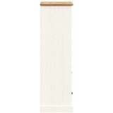  Regal za knjige VIGO bijeli 60x35x114,5 cm od masivne borovine | shoptok.hr