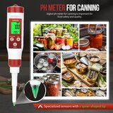 GIDIGI digitalni pH tester hrane za fermentacijo in kuhanje | Shoptok.si