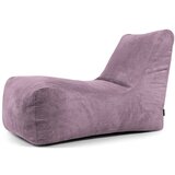 SLOWDOWN Vijolična vreča za sedenje iz rebrastega žameta Lounge – | Shoptok.si