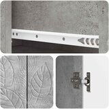  Kreveta Betonska siva 66 x 34,5 x 90 cm Konstruirano drvo | shoptok.hr