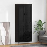  Highboard Crni hrast 69,5 x 34 x 180 cm Konstruirano drvo | shoptok.hr