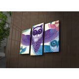 Wallity Set slika sa LED osvetljenjem 3PATİACT-13, 3 Dela | ePonuda.com