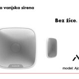 Ajax bežična vanjska sirena bijele boje | Eponuda.ba