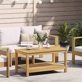 Bocni stol Prirodna nafta 90 x 50 x 45 cm Čvrsto drvo akacije - 90 x 50 x 45 cm Svijetli bagrem