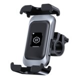 BLAVEC Držač mobitela za bicikl na volanu BV-02 Velo - srebrno-crni | shoptok.hr