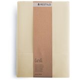Restilo zasłona CARLI kolor ciepły beż gładki styl klasyczny przelotki srebrne materiał oxford 200x250 | shoptok.hr