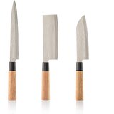 InnovaGoods Japonski Noži v Kompletu, Kuhinjski Noži, (20448067) Cene