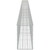  Gabionski zid s poklopcima od pocinčanog čelika 600 x 30 x 50 cm | shoptok.hr