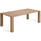 Kave Home Blagovaonski stol u dekoru hrasta u prirodnoj boji 110x220 cm Deyanira – | shoptok.hr