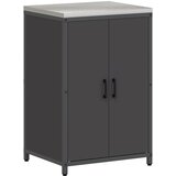  Kuhinjsko skladištenje HATTEM Crna 60 x 50 x 92 cm Čelik | Shoptok.si
