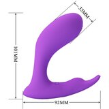 Pretty Love 2025 Idabelle vibrator s funkcijom pulsiranja - Ljubičasta | shoptok.hr