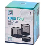 Biro time cord trio, žičani set, 3K, crna | Eponuda.com