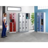 Wolf Omara s predelki z zaklepanjem, 1 razdelek, po 4 predelki, svetlo siva / svetlo siva | Shoptok.si