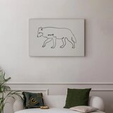  Slika - Wolf (1 Part) Wide 60x40 Akustična | shoptok.hr