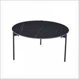 Olimp Sport Klub sto Moriz 2 Crna keramicka ploca/Crne noge | ePonuda.com